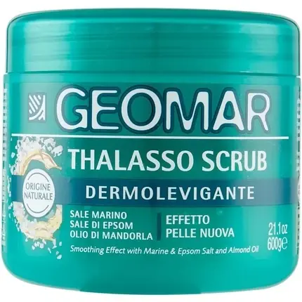Scrub Exfoliant, Geomar, Thalasso, verde, 600g Ieftin