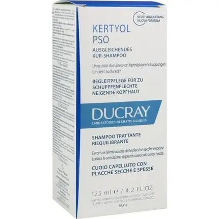 Noutate Șampon tratament, Ducray, Kertyol Pso, 125ml