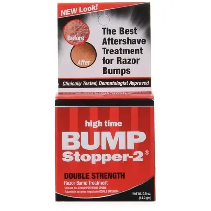 Tratament bărbierit High Time Bump Stopper 2 dublă acțiune 14g Premium
