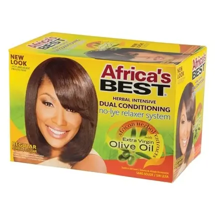 Chilipir Kit Îndreptare Păr, Africa‘s Best, Dual Conditioning, ulei extravirgin