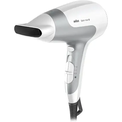 Uscător de păr, Braun, Satin Hair 5, alb-gri Vezi acum