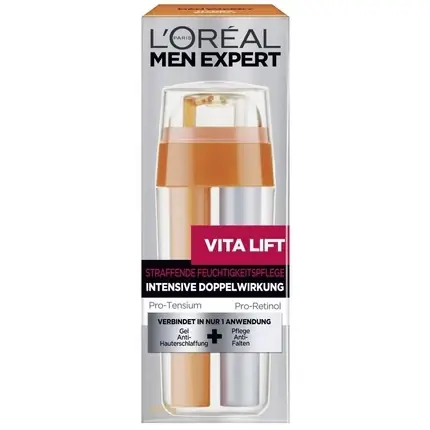 Cremă L‘Oréal Men Expert Vita Lift Portocaliu/Argintiu, 30ml Retur ușor