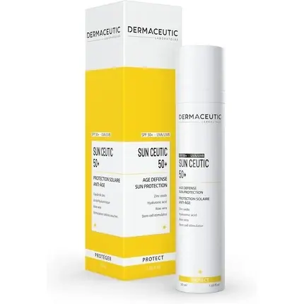 Cremă solară, Dermaceutic, Sun Ceutic 50+, spectru complet, 50ml Calitate înaltă