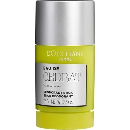 Deodorant stick, L‘Occitane, Eau de Cedrat, galben Plată sigură