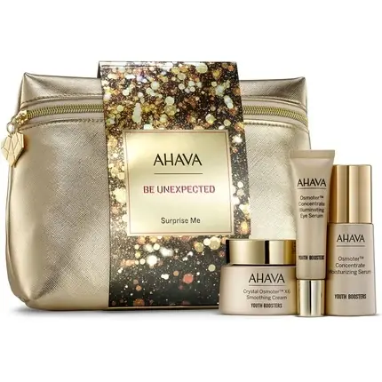 Ieftin Set Îngrijire Anti-îmbătrânire, Ahava, Surprise Me, auriu