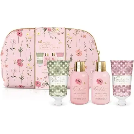 Set Cadeau, Baylis & Harding, Royale Garden, trandafir, mac, vanilie Ofertă limitată