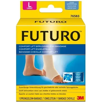 Cumpărături sigure Orteză gleznă, Futuro, Comfort, L, crem