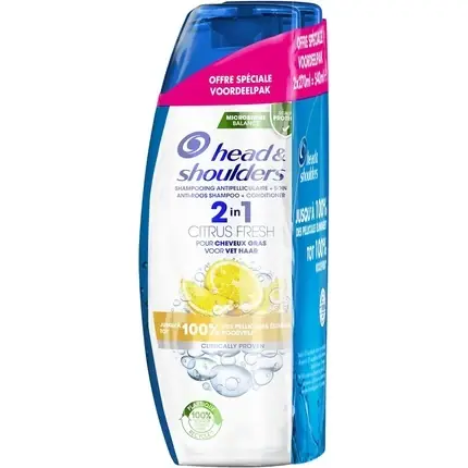 Șampon, Head & Shoulders, Citrus Fresh 270ml, set 2 buc Cel mai vândut