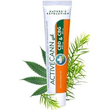 Retur ușor Gel masaj, Annabis, Activecann, 75ml, verde