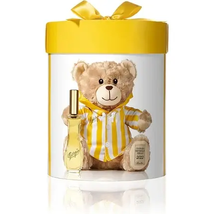 Set Parfum, Giorgio Beverly Hills, Eau De Toilette 90ml, ursuleț pluş galben Preferatul clienților