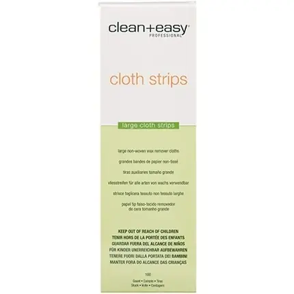Benzi Ceară, Clean And Easy, 3x9 inch, albe Reducere specială