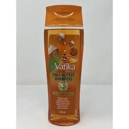 Ofertă exclusivă Șampon Dabur Vatika, Shea Butter, 425ml, portocaliu