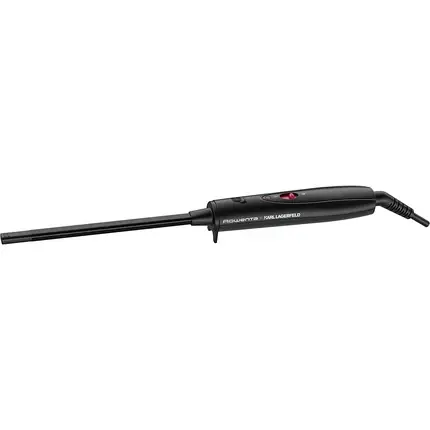 Retur gratuit Ondulator Rowenta CF311L, 10mm, înveliș Keratin & Glow, negru/roșu