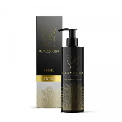 Lubrifiant personal, Bodygliss, Pure, 150ml, negru Preț redus