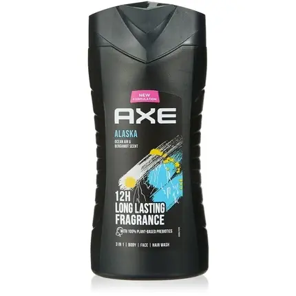 Comandă acum Gel de duș, Axe, Alaska, 3-în-1, negru