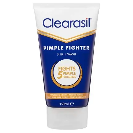 Gel Spumant, Clearasil, Pimple Fighter, 150ml, albastru Nu rata