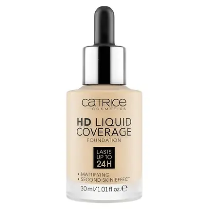 Livrare expres Fond de ten, Catrice, HD Liquid Coverage, 005 Ivory Beige