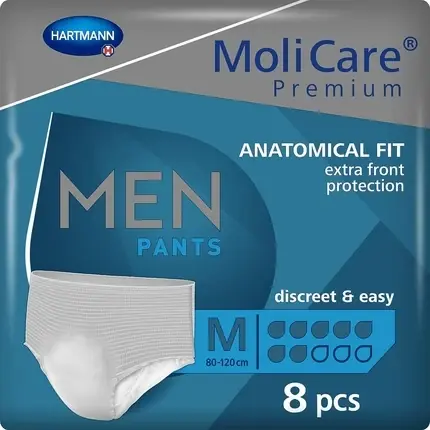 Discount Pantaloni Incontinenta, Molicare, Premium, alb