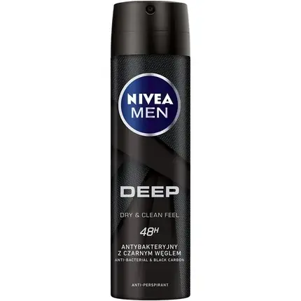 Reducere extra Antiperspirant Spray Nivea Deep 150ml Negru