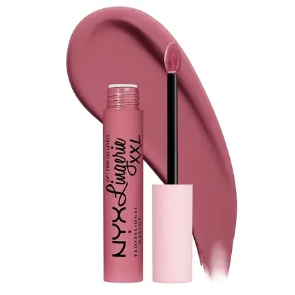 Ruj Lichid, NYX, Lip Lingerie XXL Matt, roz deschis Vezi acum
