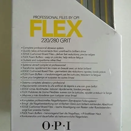 Ofertă specială Buffer unghii OPI Flex 220/280 Grit, multicolor
