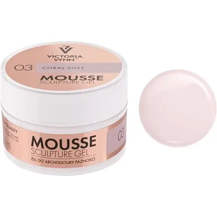 Gel Sculptură, Victoria Vynn, Mousse Coral Soft, 50ml Reducere