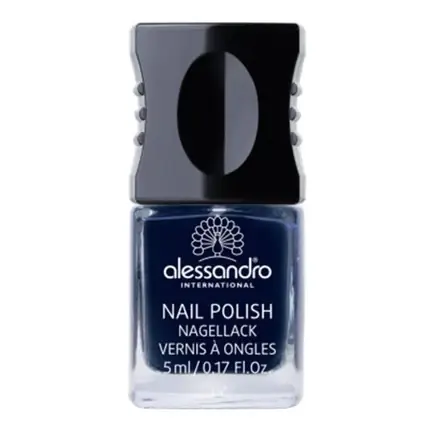 Lac de unghii Alessandro 912 Urban Denim 5ml Albastru Popular