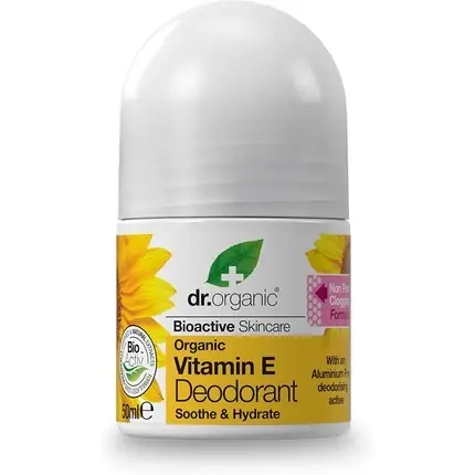 Vezi acum Deodorant, Dr Organic, Vitamin E, alb, 50ml