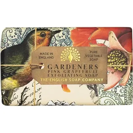 Săpun solid The English Soap Company Gardeners, exfoliant, grapefruit roz, 190g Retur gratuit