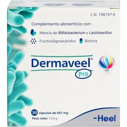 Supliment alimentar Heel Dermaveel Pro 30 capsule probiotice Livrare rapidă