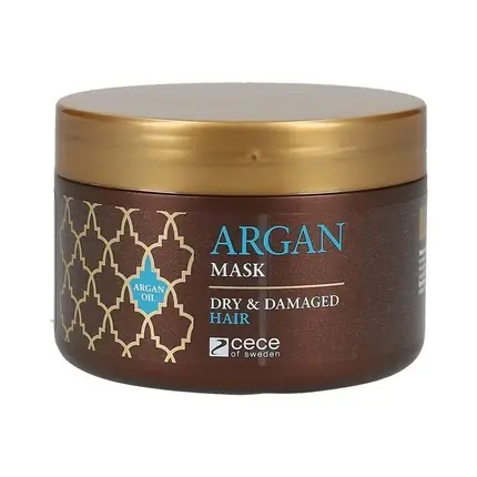 Retur gratuit Mască păr, Cece Of Sweden, Argan, 250ml, maro