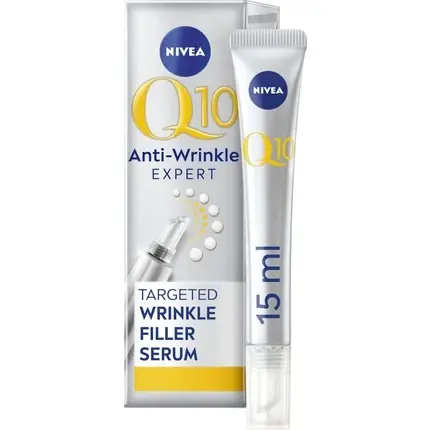 Ser antirid, Nivea Q10, 15 ml, argintiu Super ofertă