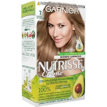 Retur gratuit Vopsea Păr, Garnier, Nutrisse 7 Blond, Blond