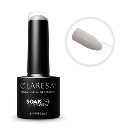 Gel UV/LED, Claresa, Grey 204, 5ml Livrare rapidă