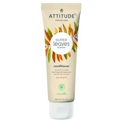 Reducere Balsam păr, ATTITUDE Super Leaves, proteine soia, merișoare, 240 ml