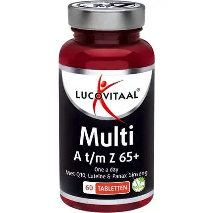 Supliment Lucovitaal Multi A-Z 65+ 60 tablete, roșu Cel mai vândut