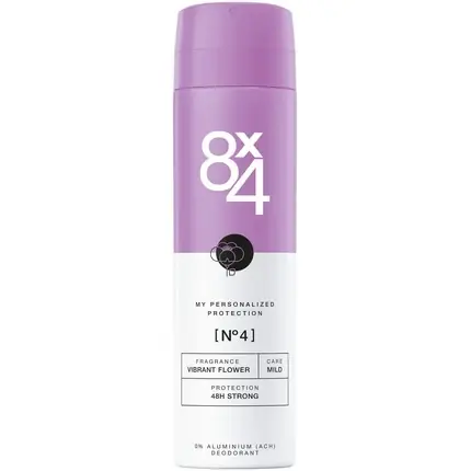 Retur gratuit Deodorant femei, 8x4, Vibrant Flower, 150ml