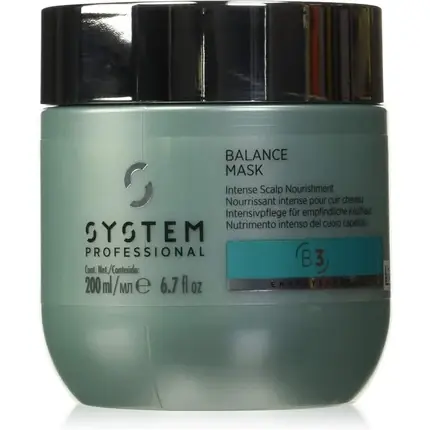 Masca de păr, System Professional, B3 Balance, verde, 200ml Reducere de preț