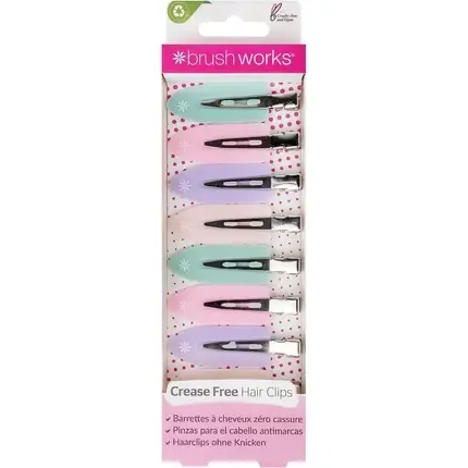 Clame Păr Brushworks, No Crease, Pastel Reducere