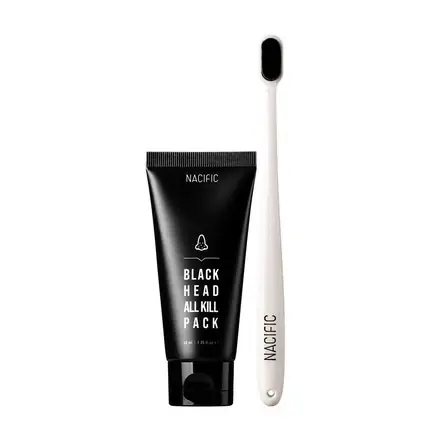 Reducere specială Tratament puncte negre, Nacific, Black Head All Kill Pack, negru, 40ml