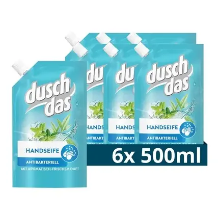 Cumpără online Săpun lichid, Duschdas, antibacterian, mentă, 500ml