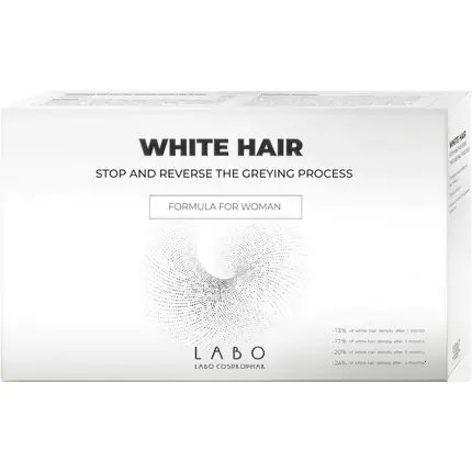 Plată sigură Tonic Păr, Crescina, White Hair, 20 buc, Alb