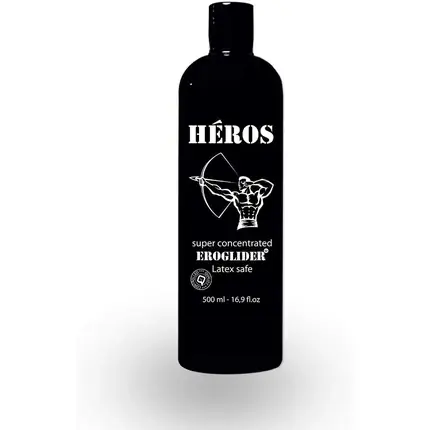 Reducere specială Lubrifiant siliconic, Asha International, Heroes, 500ml, negru