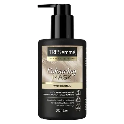 Masca de păr, TRESemmé, Colouring Mask, blond cald, 200ml Plată sigură