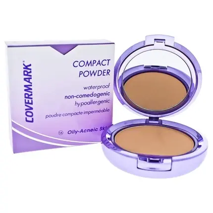 Ieftin Pudră Compactă Covermark, Impermeabil, Mov