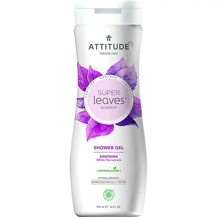Gel de duș Super Leaves Attitude, ceai alb, 473ml Plată sigură