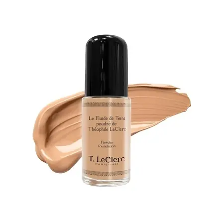 Fond de ten, T. LeClerc, Liquid Powder, bej caise, vegan Calitate înaltă