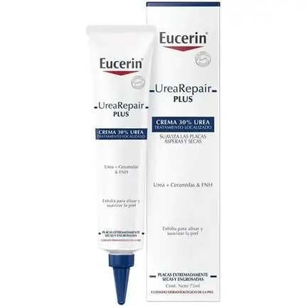 Premium Cremă mâini, Eucerin, UreaRepair Plus, 75 ml, alb