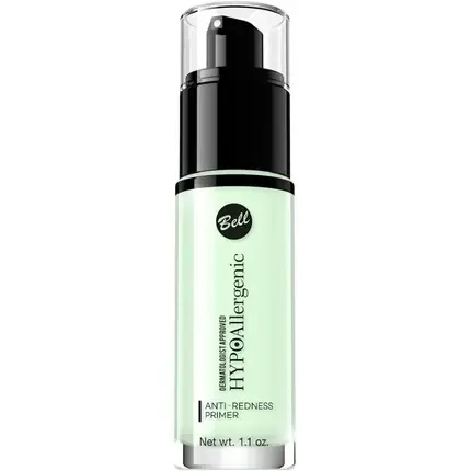 Ofertă exclusivă Primer față, Bell Hypoallergenic, Anti-Roșeață, verde