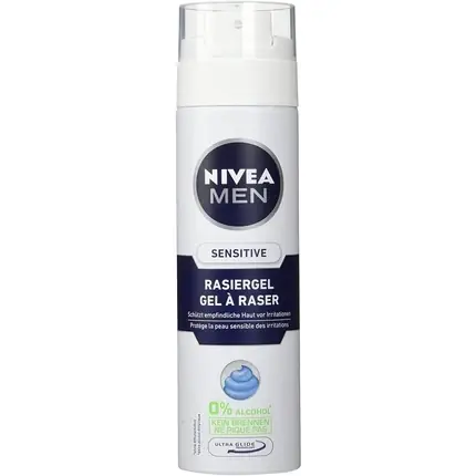 Cel mai vândut Gel de ras, Nivea Men, Sensitive, 200ml